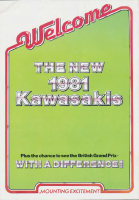 Kawasaki - range brochure 1981-5